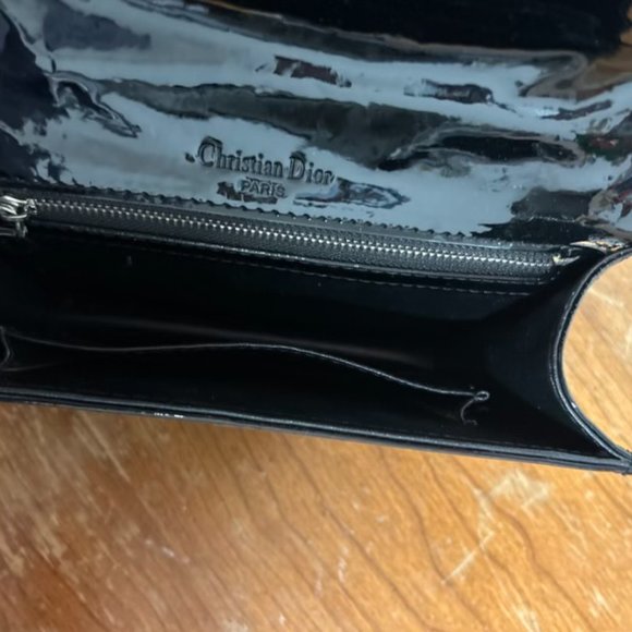 Discontinued Black Christian Dior Diorama Flap bag - Picture 2 of 4